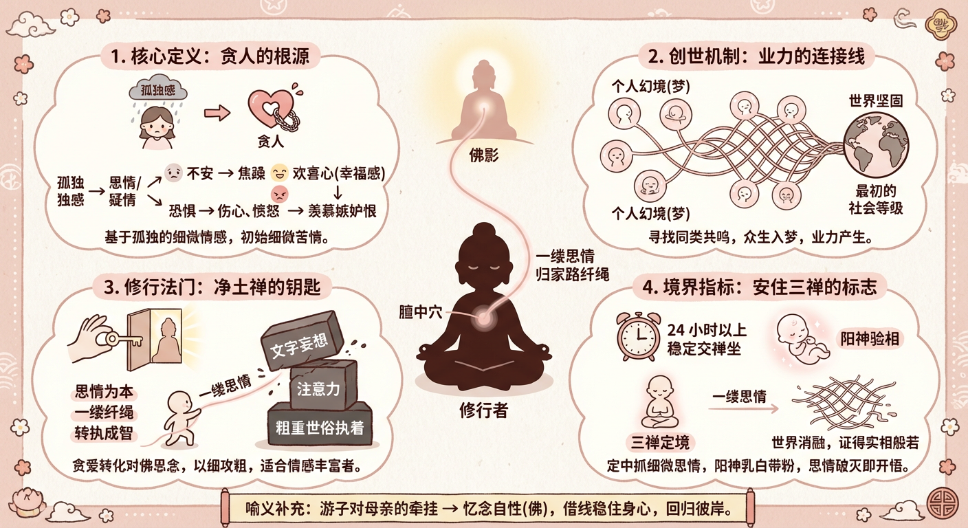 思情(四) - 禪修方法圖解